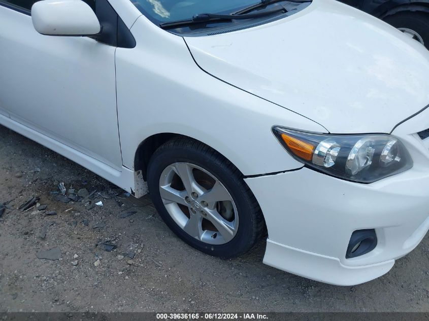 2011 Toyota Corolla S VIN: 2T1BU4EE3BC654900 Lot: 39636165