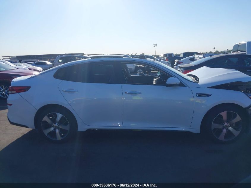 2019 Kia Optima S VIN: 5XXGT4L3XKG361708 Lot: 39636176