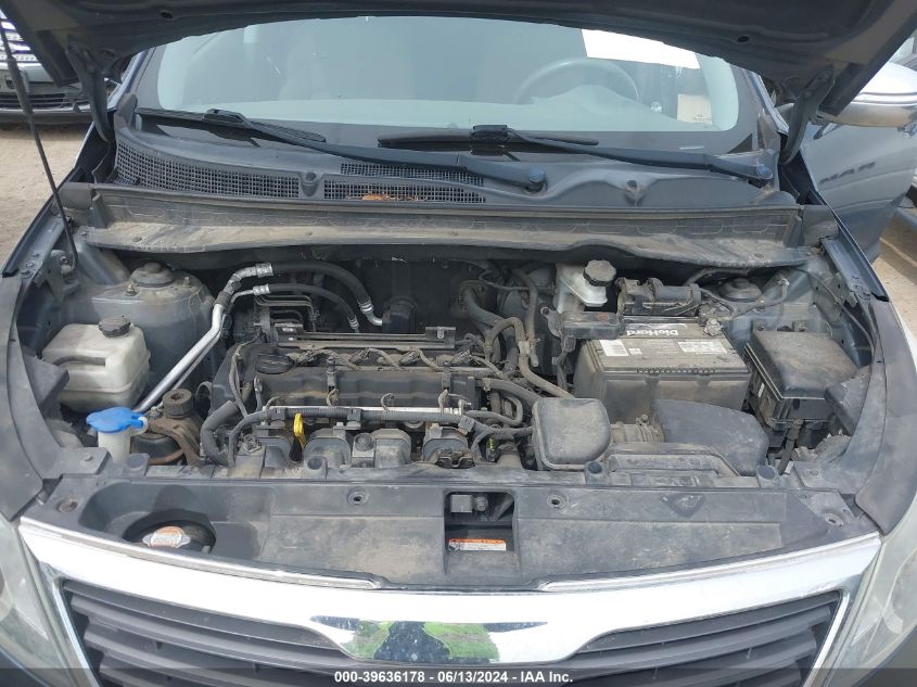 2011 Kia Sportage Lx VIN: KNDPBCA24B7033992 Lot: 39636178