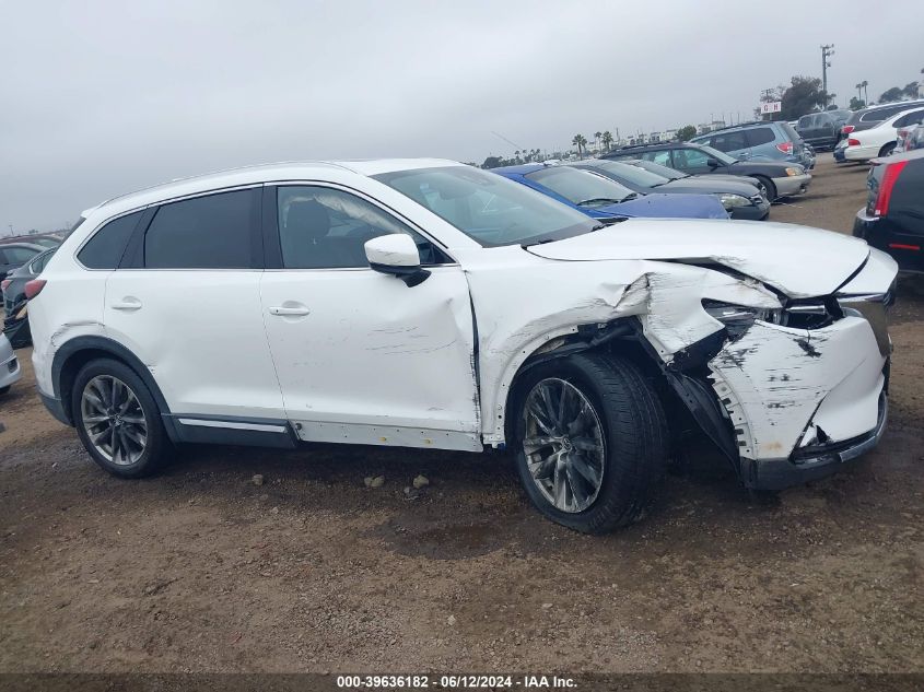 2016 Mazda Cx-9 Grand Touring VIN: JM3TCADY8G0108362 Lot: 39636182