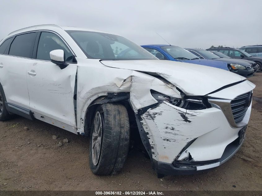 2016 Mazda Cx-9 Grand Touring VIN: JM3TCADY8G0108362 Lot: 39636182