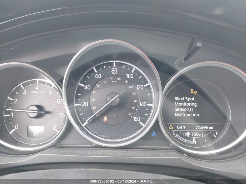 2016 Mazda Cx-9 Grand Touring VIN: JM3TCADY8G0108362 Lot: 39636182