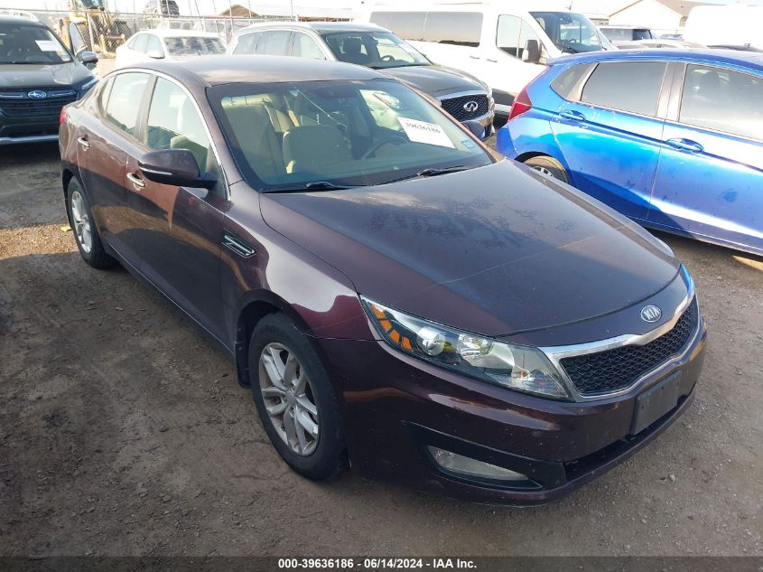 2013 Kia Optima Lx VIN: 5XXGM4A74DG241912 Lot: 39636186