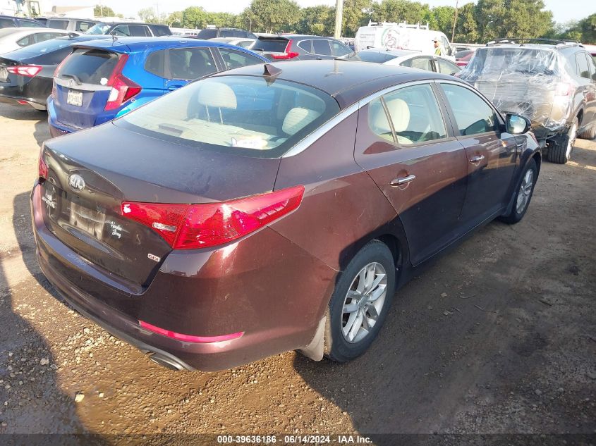 2013 Kia Optima Lx VIN: 5XXGM4A74DG241912 Lot: 39636186