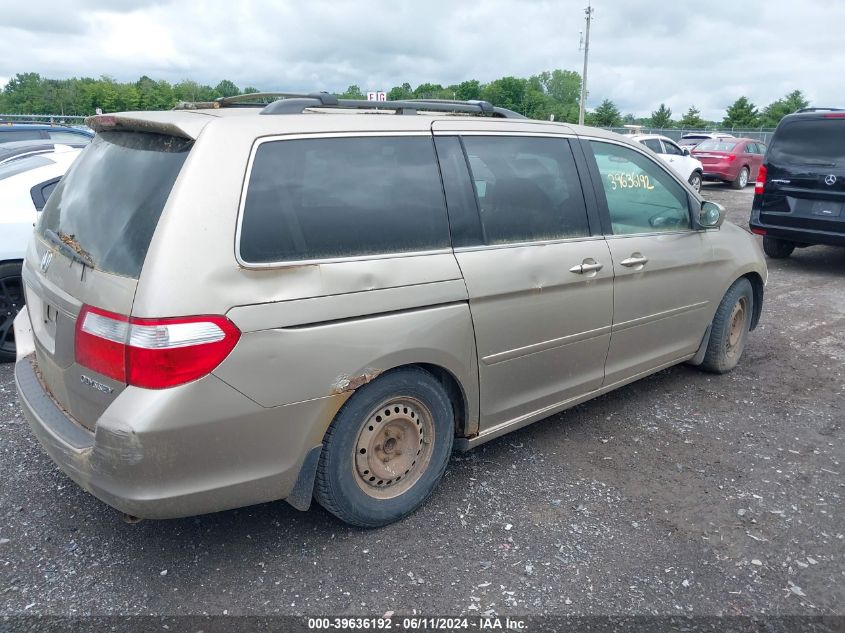 2005 Honda Odyssey Ex-L VIN: 5FNRL38645B424685 Lot: 39636192