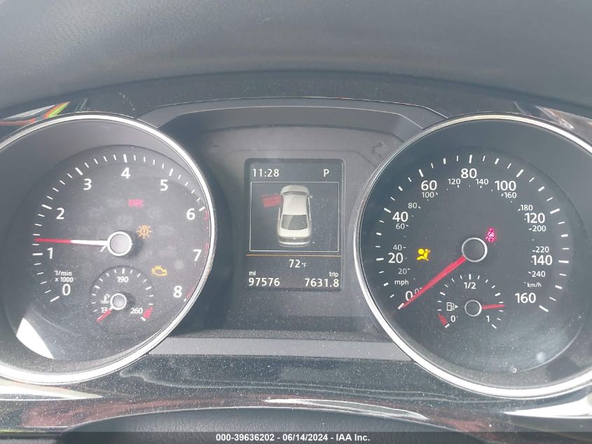 2016 Volkswagen Jetta 2.0T Gli Se VIN: 3VW4T7AJ3GM344726 Lot: 39636202