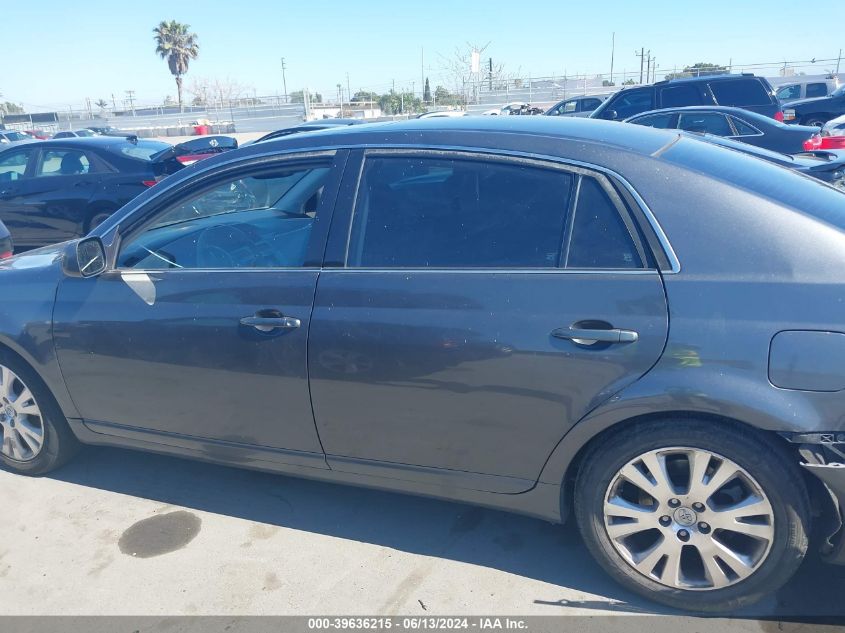 2008 Toyota Avalon Xls VIN: 4T1BK36B58U323442 Lot: 39636215