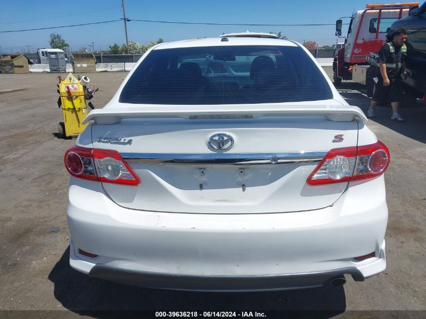 2011 Toyota Corolla S VIN: 2T1BU4EEXBC738907 Lot: 39636218