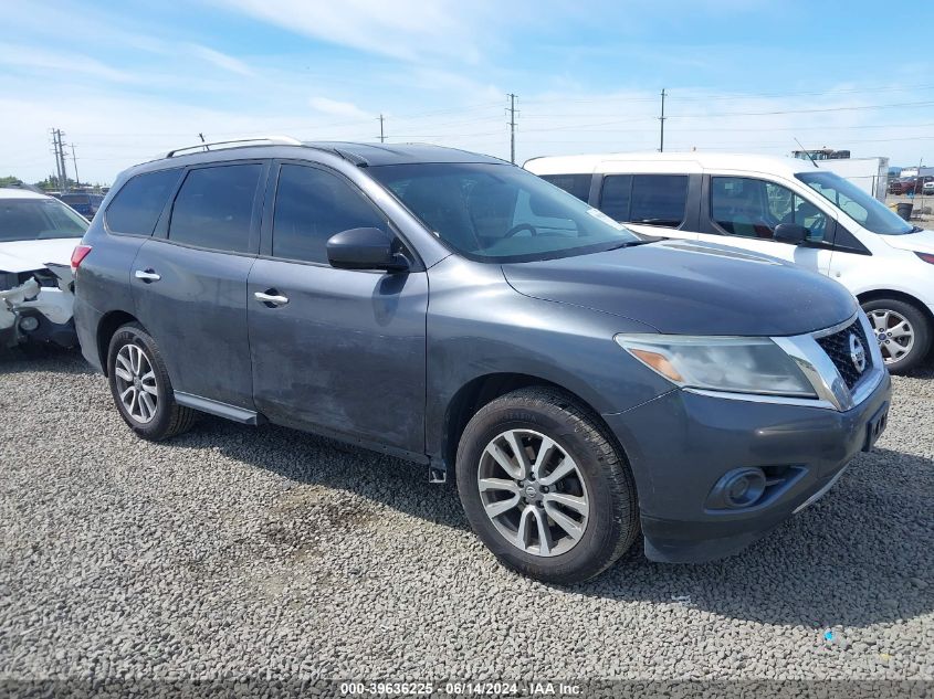 2013 Nissan Pathfinder Sv VIN: 5N1AR2MM9DC666731 Lot: 39636225