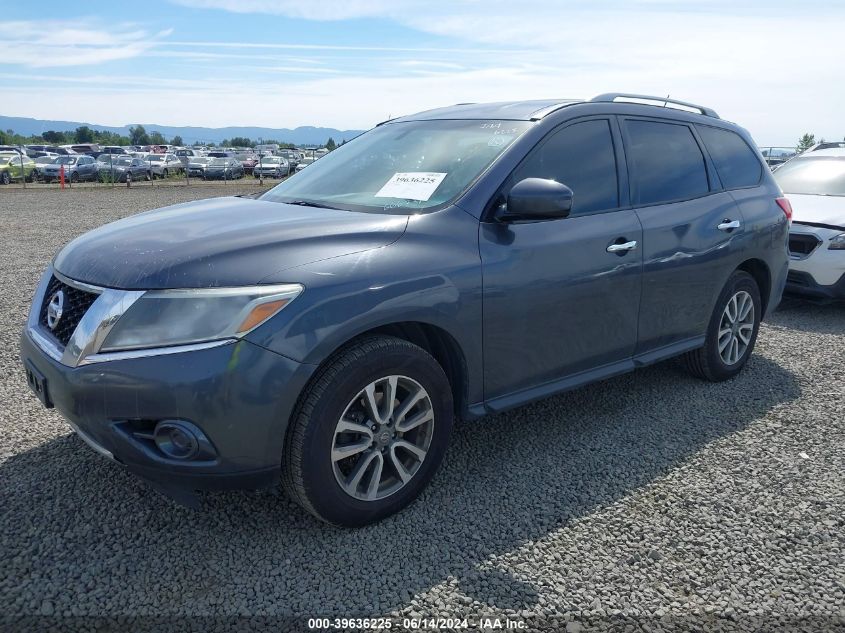 2013 Nissan Pathfinder Sv VIN: 5N1AR2MM9DC666731 Lot: 39636225