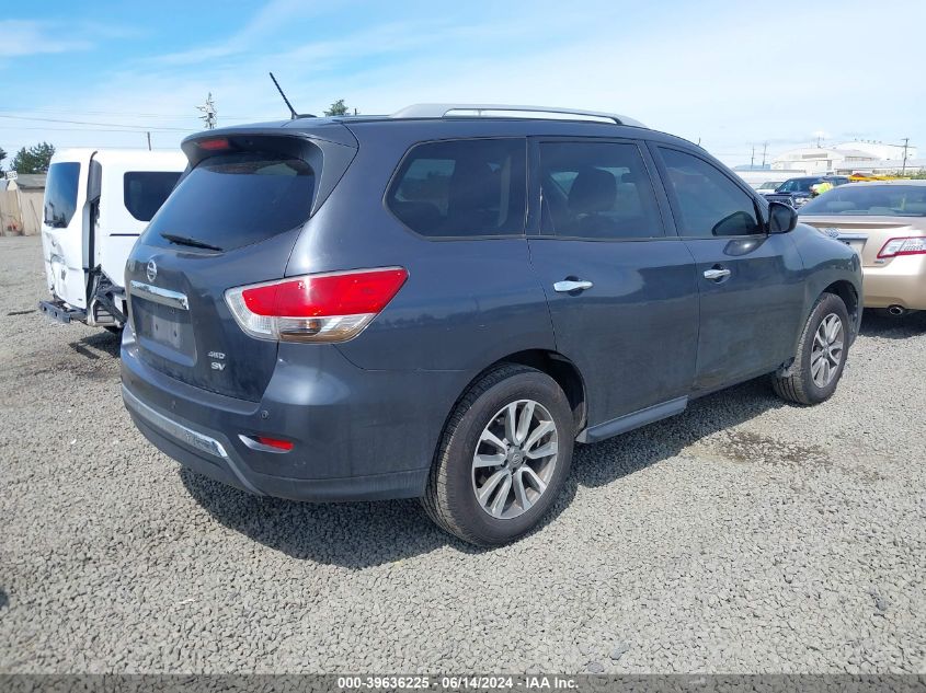 2013 Nissan Pathfinder Sv VIN: 5N1AR2MM9DC666731 Lot: 39636225