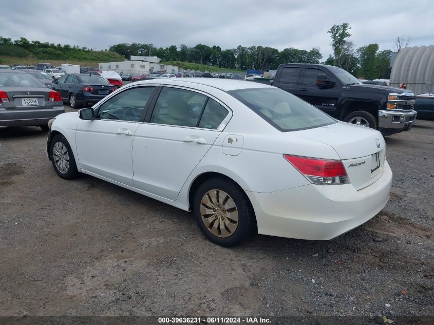 2009 Honda Accord 2.4 Lx VIN: 1HGCP26309A135588 Lot: 39636231