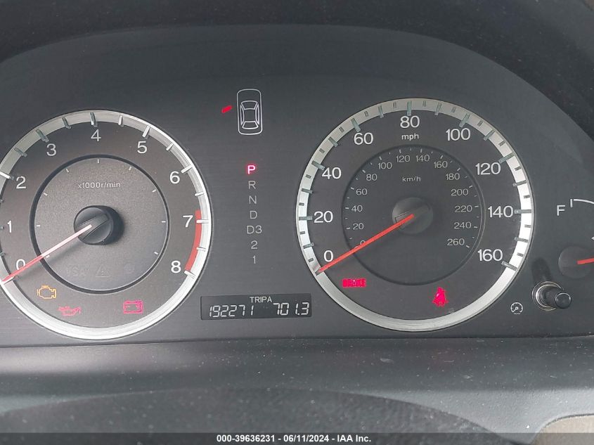 2009 Honda Accord 2.4 Lx VIN: 1HGCP26309A135588 Lot: 39636231