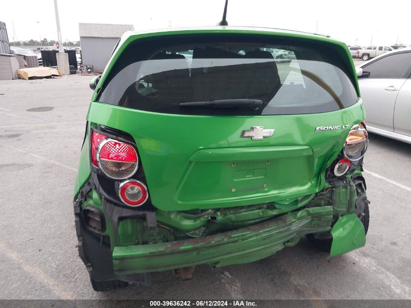 2014 Chevrolet Sonic Lt Auto VIN: 1G1JC6SG2E4202694 Lot: 39636242