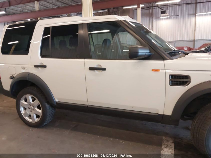 2006 Land Rover Lr3 V8 Hse VIN: SALAG25496A373539 Lot: 39636268