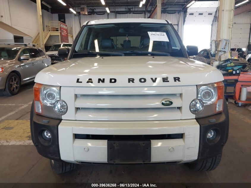 2006 Land Rover Lr3 V8 Hse VIN: SALAG25496A373539 Lot: 39636268