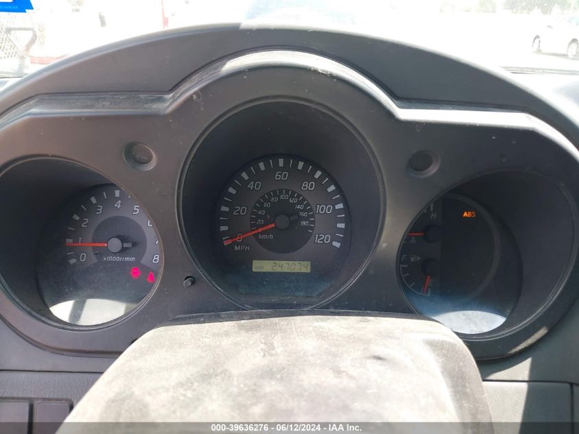 2002 Nissan Xterra Xe VIN: 5N1ED28T02C569920 Lot: 39636276