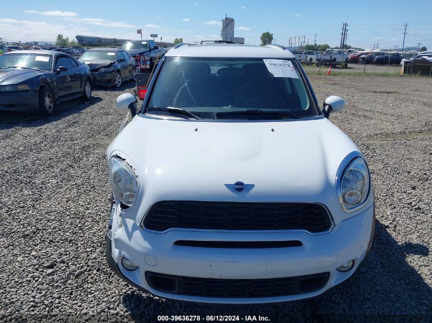 2011 Mini Cooper S Countryman VIN: WMWZC3C58BWH97878 Lot: 39636278