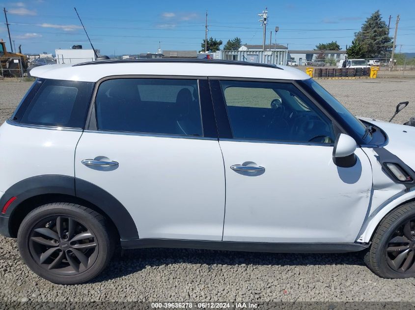 2011 Mini Cooper S Countryman VIN: WMWZC3C58BWH97878 Lot: 39636278