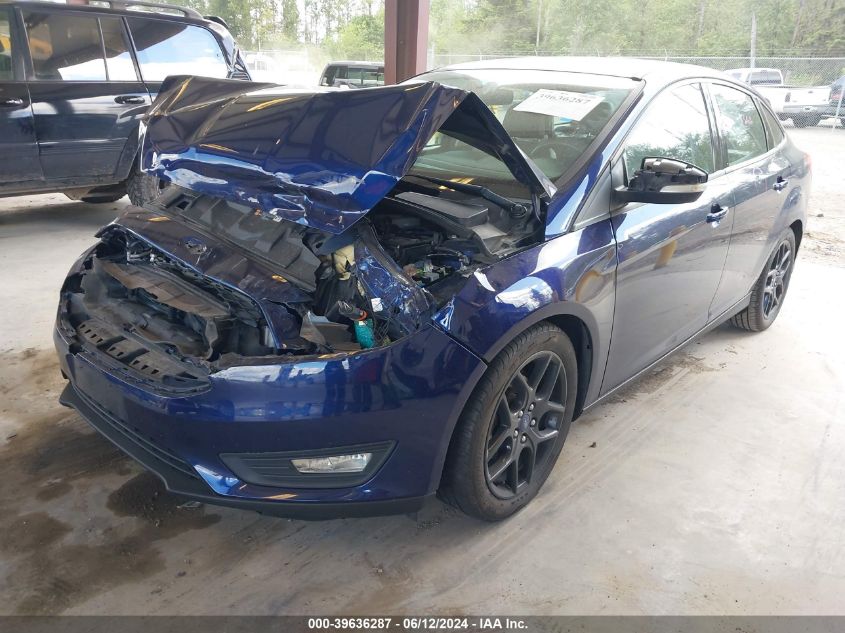 2016 Ford Focus Se VIN: 1FADP3F25GL344607 Lot: 39636287