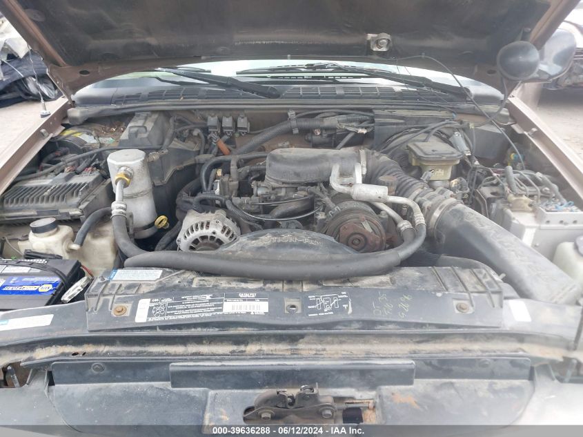 1996 Chevrolet Blazer VIN: 1GNDT13W7T2303890 Lot: 39636288