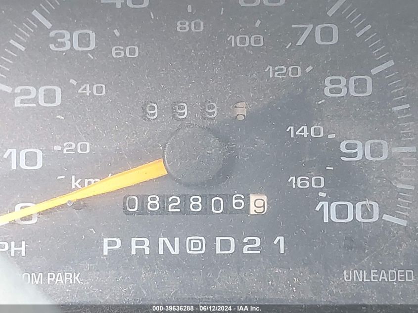 1996 Chevrolet Blazer VIN: 1GNDT13W7T2303890 Lot: 39636288