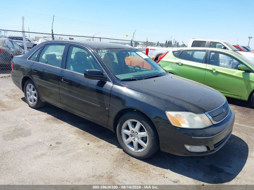 2001 Toyota Avalon Xls VIN: 4T1BF28B41U141877 Lot: 39636300