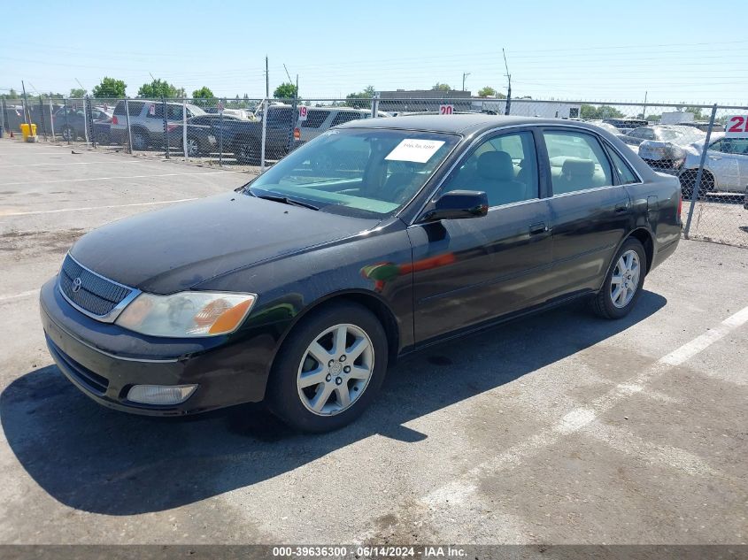 2001 Toyota Avalon Xls VIN: 4T1BF28B41U141877 Lot: 39636300