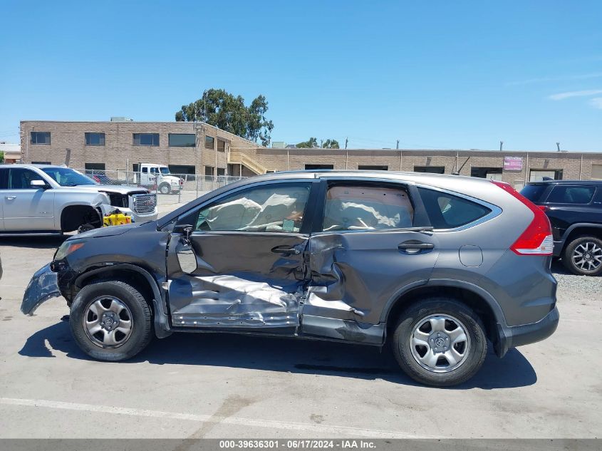 2014 Honda Cr-V Lx VIN: 2HKRM3H34EH506274 Lot: 39636301