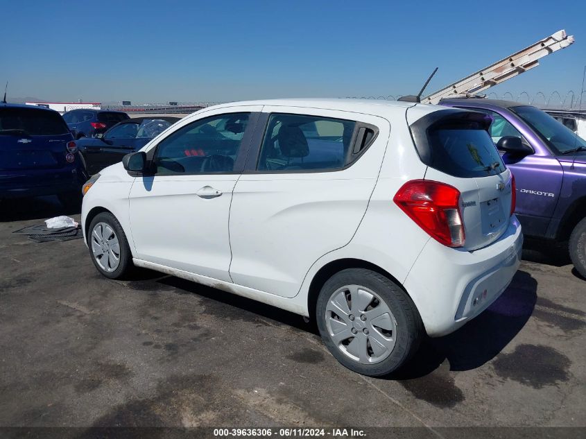 2017 Chevrolet Spark Ls Cvt VIN: KL8CB6SAXHC705892 Lot: 39636306