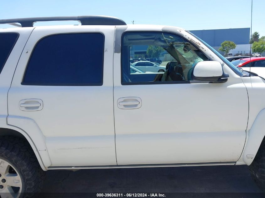 2003 Chevrolet Tahoe Z71 VIN: 1GNEK13T03R318638 Lot: 39636311