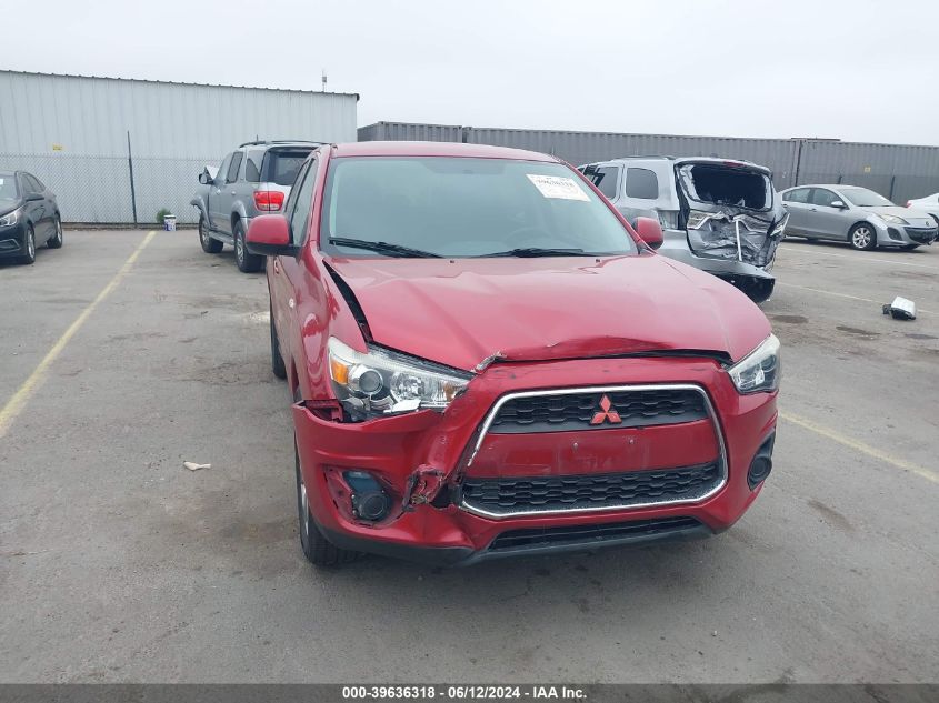 2014 Mitsubishi Outlander Sport Es VIN: 4A4AP3AU7EE026245 Lot: 39636318