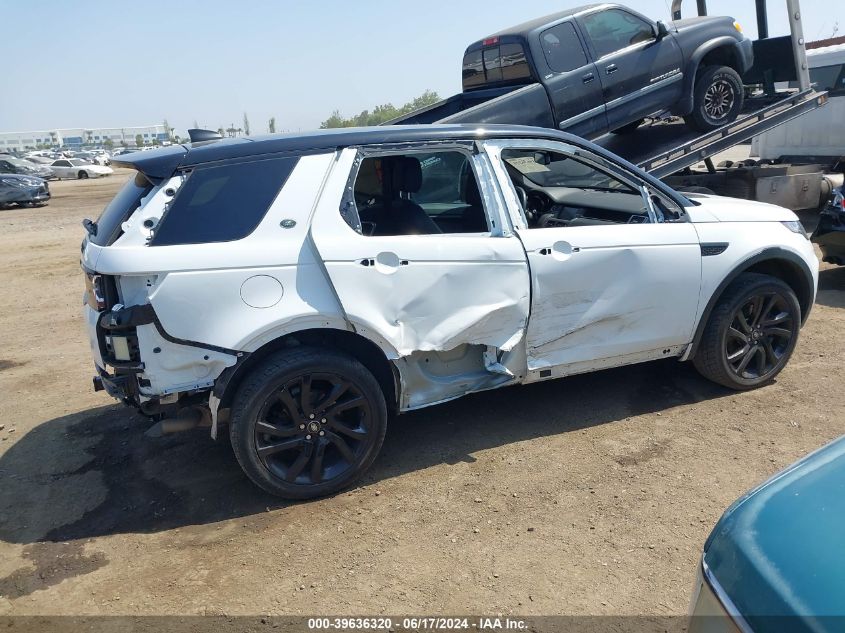 2018 Land Rover Discovery Sport Hse VIN: SALCR2SX0JH758926 Lot: 39636320