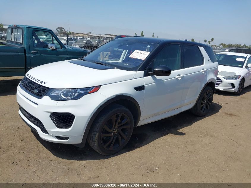 2018 Land Rover Discovery Sport Hse VIN: SALCR2SX0JH758926 Lot: 39636320