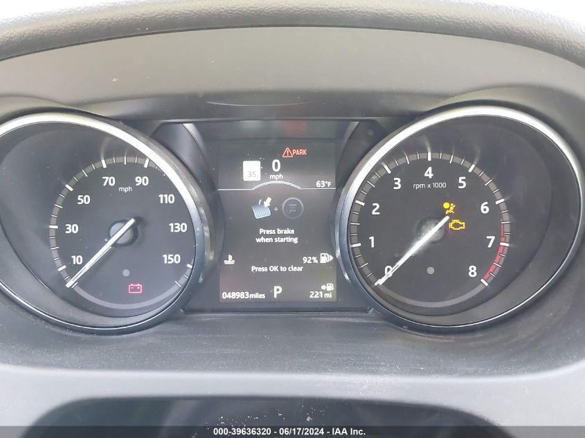 2018 Land Rover Discovery Sport Hse VIN: SALCR2SX0JH758926 Lot: 39636320