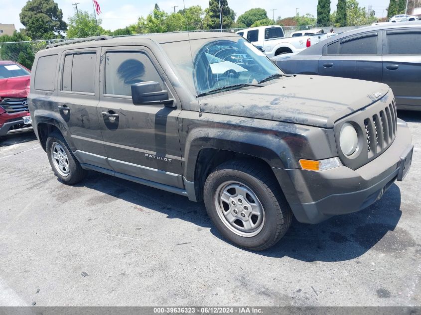 2011 Jeep Patriot Sport VIN: 1J4NT1GA9BD156948 Lot: 39636323