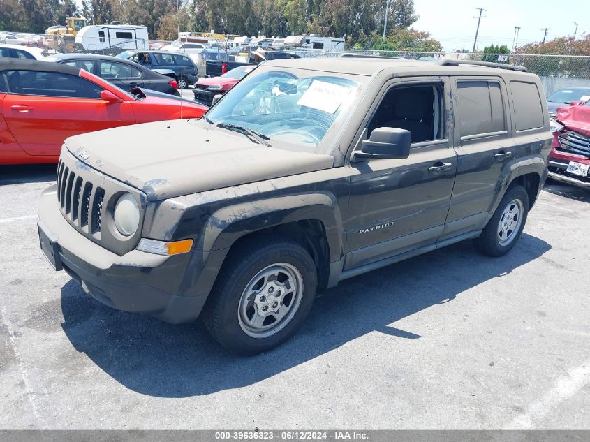 2011 Jeep Patriot Sport VIN: 1J4NT1GA9BD156948 Lot: 39636323