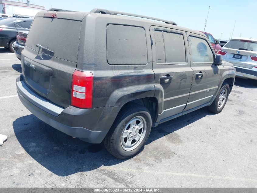 2011 Jeep Patriot Sport VIN: 1J4NT1GA9BD156948 Lot: 39636323