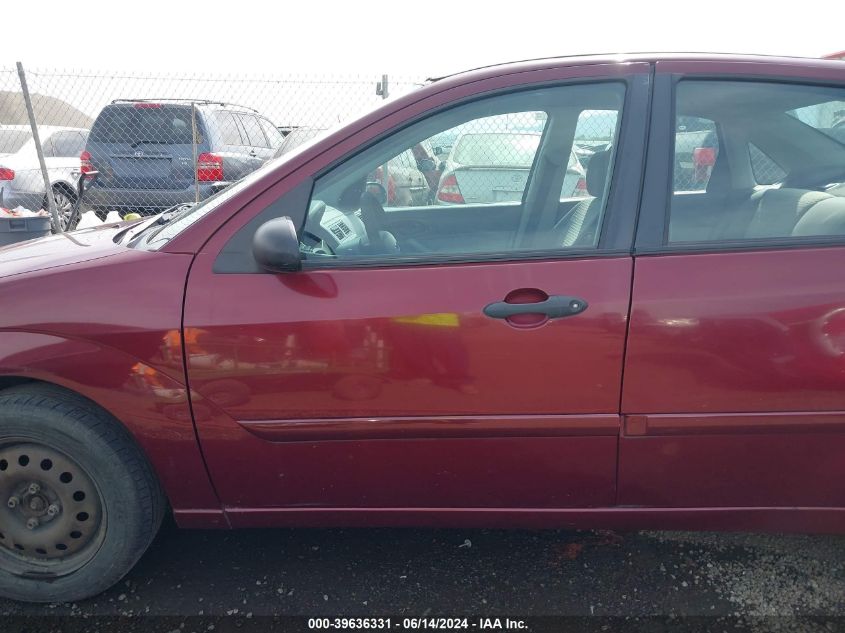 2007 Ford Focus S/Se/Ses VIN: 1FAFP34N67W239594 Lot: 39636331