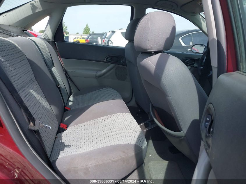 2007 Ford Focus S/Se/Ses VIN: 1FAFP34N67W239594 Lot: 39636331