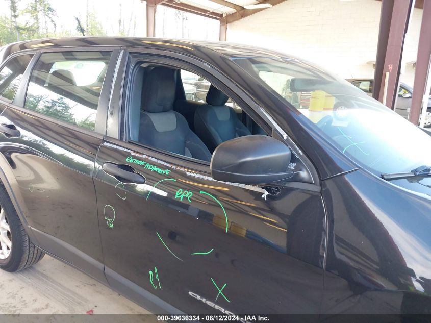 2014 Jeep Cherokee Sport VIN: 1C4PJLAB1EW192059 Lot: 39636334