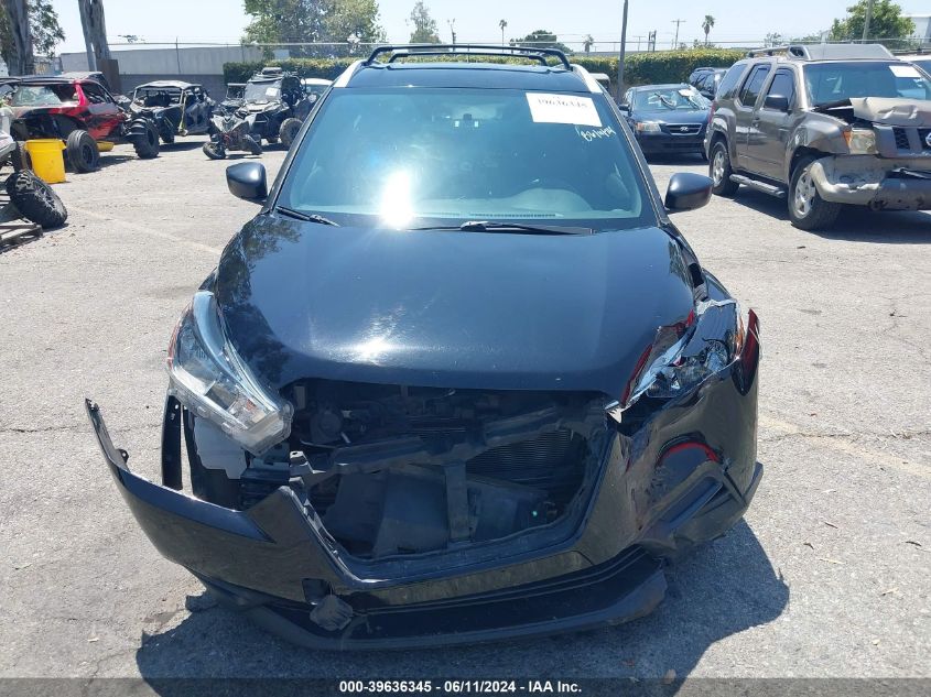 2018 Nissan Kicks S VIN: 3N1CP5CU6JL521669 Lot: 39636345