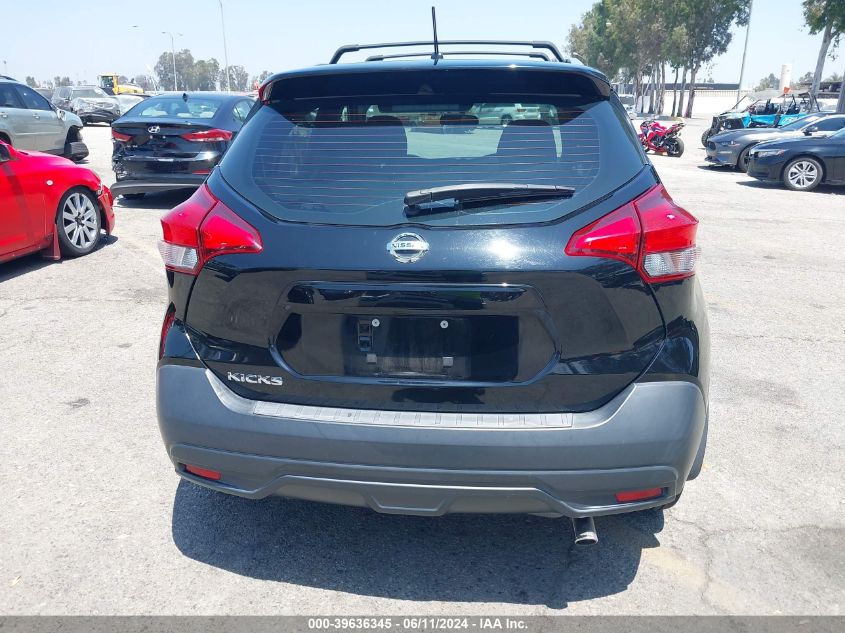 2018 Nissan Kicks S VIN: 3N1CP5CU6JL521669 Lot: 39636345