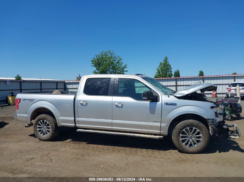 2016 Ford F-150 Xlt VIN: 1FTFW1EG9GKD33414 Lot: 39636353