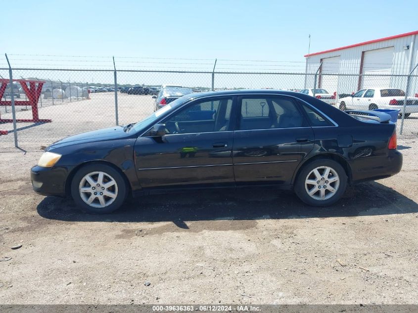 2001 Toyota Avalon Xls VIN: 4T1BF28B41U150952 Lot: 39636363