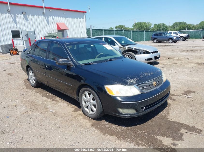 2001 Toyota Avalon Xls VIN: 4T1BF28B41U150952 Lot: 39636363