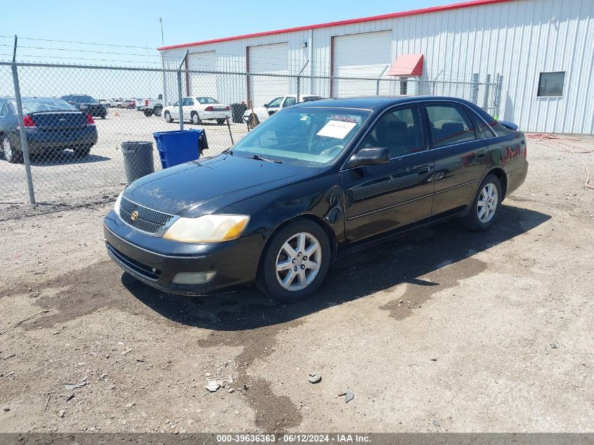 2001 Toyota Avalon Xls VIN: 4T1BF28B41U150952 Lot: 39636363