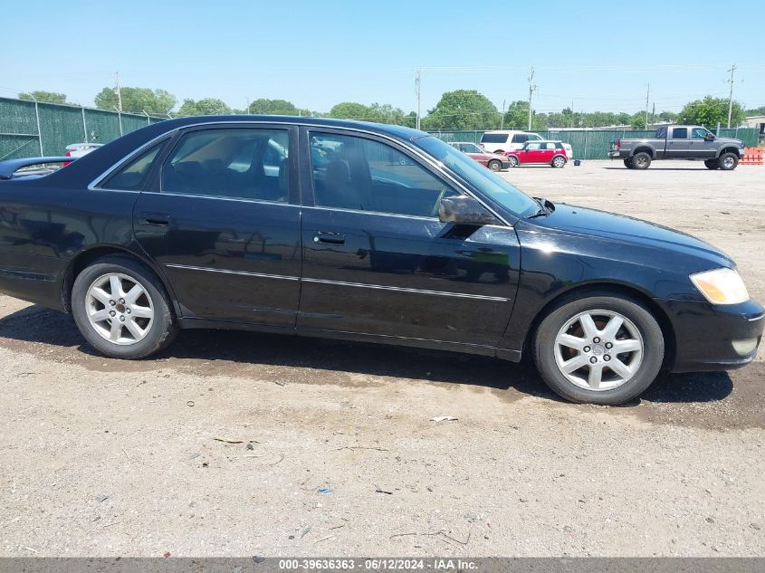 2001 Toyota Avalon Xls VIN: 4T1BF28B41U150952 Lot: 39636363