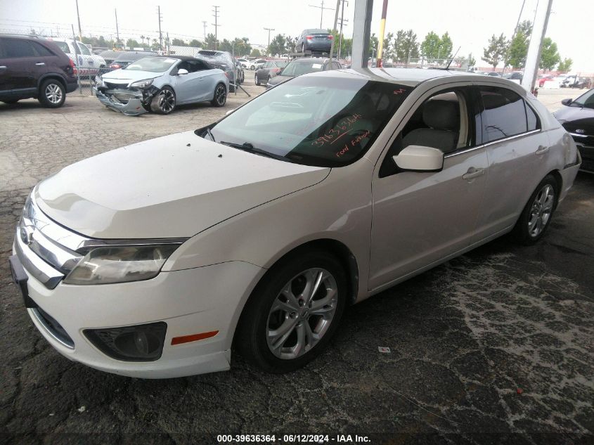 2012 Ford Fusion Se VIN: 3FAHP0HA8CR182276 Lot: 39636364