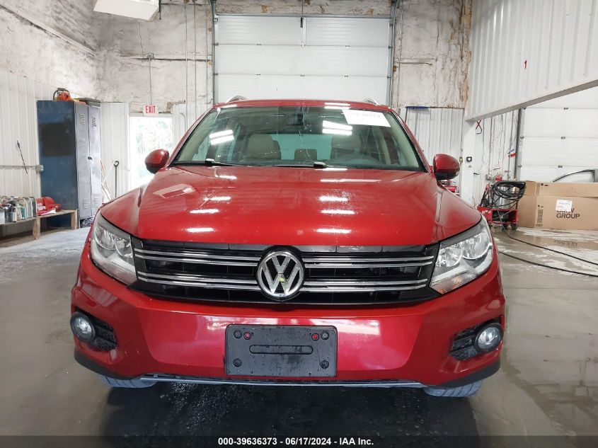 2015 Volkswagen Tiguan Se VIN: WVGBV7AX1FW080991 Lot: 39636373